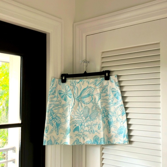 Bahama Hand Prints mini skirt. - Picture 1 of 4